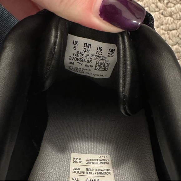 Women's Puma leather sneakers size 7 - Picture 11 of 11